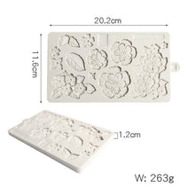 Load image into Gallery viewer, Flowers Shape Silicone Mold Fondant Cake Decorating Tools Chocolate Cupcake Baking Cookies Mold Roses Collection Fondant Mold-Rose Flower And Leaves Shapes Silicone Mold

