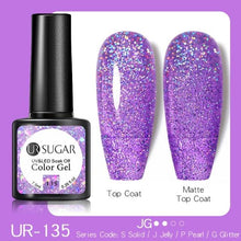 Load image into Gallery viewer, Fluorescent Gel Nail Polish Yellow Green High Quality Colors UV Strong Matte Effect Luxury Design For Girls and Women
