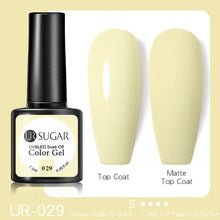 Load image into Gallery viewer, Fluorescent Gel Nail Polish Yellow Green High Quality Colors UV Strong Matte Effect Luxury Design For Girls and Women
