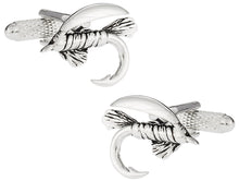 Load image into Gallery viewer, Fly Fishing Cufflinks for Fisherman

