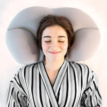 Load image into Gallery viewer, Foam Egg Pillow Butterfly Shape Baby Nursing Cushion micro-spheres Orthopedic Sleeping Cloud Pillow for Sleeping Neck Support Pillows Super Soft Pillow Seating Cushion Cute Room Decor for Girls Teens Tweens &amp; Toddlers Flower Pillow
