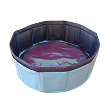 Load image into Gallery viewer, Foldable Dog Swimming Pool Pet Bath Swimming Tub Bathtub Outdoor  Pet Swimming Pool Collapsible Bathing Pool for Dogs Cats Kids PVC Collapsible Pool for Small Dogs Cats

