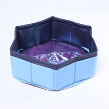 Load image into Gallery viewer, Foldable Dog Swimming Pool Pet Bath Swimming Tub Bathtub Outdoor  Pet Swimming Pool Collapsible Bathing Pool for Dogs Cats Kids PVC Collapsible Pool for Small Dogs Cats
