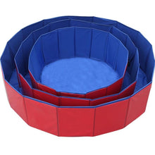 Load image into Gallery viewer, Foldable Pet Bath Pool for Small to Large Sized Dogs Outdoor PVC Swimming Pool Bathing Tub  Pool for Dogs Cats and Kids Water Pond Pool for Dogs Cats and Kids in Summer
