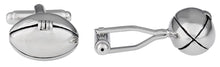 Load image into Gallery viewer, Football Cufflinks
