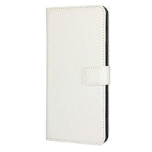 Load image into Gallery viewer, For iPhone X Case Cover for iPhone 8 7 6 6S Plus 5 5S 5SE Luxury PU Leather Flip Wallet Phone Cases Black Simple Card Holder With Magnetic Button Flip Leather Cover
