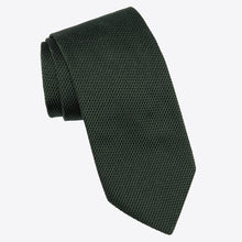 Load image into Gallery viewer, Foresta - Green Silk Grenadine Tie
