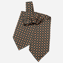 Load image into Gallery viewer, Barberini - Silk Ascot Cravat Tie - Forest
