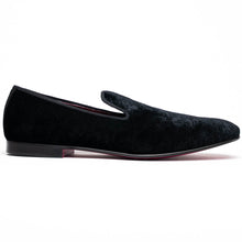 Load image into Gallery viewer, 10-520-BLK FORMAL II Velvet Tuxedo Shoe, Black
