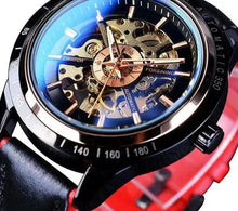 Load image into Gallery viewer, Forsining Scarlet Leather Timepiece
