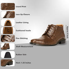 Load image into Gallery viewer, Foxx Leather Lace-Up Boots
