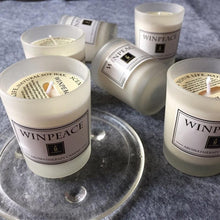 Load image into Gallery viewer, Fragrance Handmade Candle With Glass Candle Stick Pure Natural Soybean Wax With Plant Essential Oils Perfect for Bath Yoga Christmas Birthday Mother's Day Romantic Birthday Scented Candle Creative Soy Wax Hand Gift Candles
