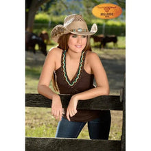 Load image into Gallery viewer, Bullhide From the Heart - Straw Cowgirl Hat

