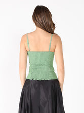 Load image into Gallery viewer, Front Bow-Tie Smoked Back Bustier Top
