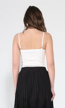 Load image into Gallery viewer, Front Bow-Tie Smoked Back Bustier Top
