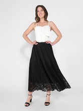 Load image into Gallery viewer, Front Bow-Tie Smoked Back Bustier Top
