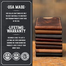 Load image into Gallery viewer, Front Pocket Slim Bifold Wallet for Men
