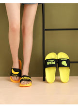 Load image into Gallery viewer, Fruit Home Women Slippers Banana Summer Indoor Flats Orange Bathroom Slides Non Slip Fruit Slippers Soft Slide Sandals Non-Slip Bath Shower Slippers
