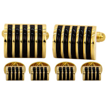 Load image into Gallery viewer, Vittorio Vico Gold Cufflinks &amp; Stud Sets
