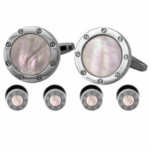 Load image into Gallery viewer, Vittorio Vico Silver Cufflinks &amp; Stud Sets
