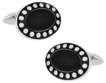 Load image into Gallery viewer, Full Black Enamel Cuffs
