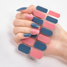Load image into Gallery viewer, Full Cover Nail Stickers Designer Nail Decals Fashion Five Sorts of Nail Stickers  Nail Sticker set Nail Decoration Nail Strips 3D Nail Art Stickers Decal Slider Template Diy Nail Tool Decorations Nail Art Design Self Adhesive Luxury Designer Nail Sticker
