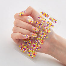 Load image into Gallery viewer, Full Cover Nail Stickers Designer Nail Decals Fashion Five Sorts of Nail Stickers  Nail Sticker set Nail Decoration Nail Strips 3D Nail Art Stickers Decal Slider Template Diy Nail Tool Decorations Nail Art Design Self Adhesive Luxury Designer Nail Sticker
