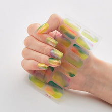 Load image into Gallery viewer, Full Cover Nail Stickers Designer Nail Decals Fashion Five Sorts of Nail Stickers  Nail Sticker set Nail Decoration Nail Strips 3D Nail Art Stickers Decal Slider Template Diy Nail Tool Decorations Nail Art Design Self Adhesive Luxury Designer Nail Sticker
