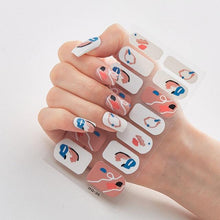 Load image into Gallery viewer, Full Cover Nail Stickers Designer Nail Decals Fashion Five Sorts of Nail Stickers  Nail Sticker set Nail Decoration Nail Strips 3D Nail Art Stickers Decal Slider Template Diy Nail Tool Decorations Nail Art Design Self Adhesive Luxury Designer Nail Sticker
