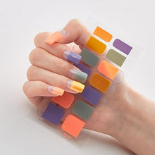 Load image into Gallery viewer, Full Cover Nail Stickers Designer Nail Decals Fashion Five Sorts of Nail Stickers  Nail Sticker set Nail Decoration Nail Strips 3D Nail Art Stickers Decal Slider Template Diy Nail Tool Decorations Nail Art Design Self Adhesive Luxury Designer Nail Sticker
