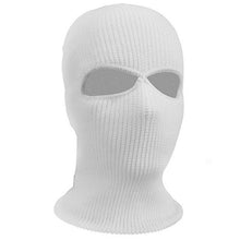 Load image into Gallery viewer, Full Face Cover Mask Three 3 Hole Balaclava Knit Hat Army Tactical CS Winter Ski Cycling Mask Beanie Hat Scarf Warm Face Masks Knit Hat Full Face Cover Balaclava Hats Funny Party Embroidery Beanies Caps Hole Knitted Full Face Cover
