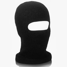 Load image into Gallery viewer, Full Face Cover Ski Mask Hat 3 Holes Balaclava Army Tactical CS Windproof Knit Beanies Bonnet Winter Warm Unisex Caps Neck Gaiter, Winter Balaclava Warm Knit Beanie for Outdoor Sports Outdoor Full Face Cover Thermal Ski Mask One Size
