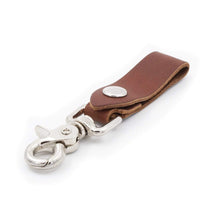 Load image into Gallery viewer, Full Grain Leather Keychain
