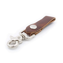 Load image into Gallery viewer, Full Grain Leather Keychain
