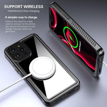 Load image into Gallery viewer, Full Sealed Underwater Case For iPhone 14 13 12 Pro Max Mini 11 XS Max XR 6 7 8 Plus 5 Waterproof Diving Swim Cover Waterproof Case for iPhone Slim Fit Snow Resistant Case Strong Phone Case &amp; Screen Protector

