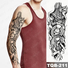 Load image into Gallery viewer, Full Women Man Realistic Waterproof Temporary Tattoo Tiger Stickers Luxury Big Design For Arm Thigh
