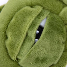 Load image into Gallery viewer, Funny Cartoon Frog Eye 3D Sleeping Eye Mask Comfortable Green Eye Cover Travel Office Soft Eye Mask
