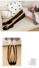 Load image into Gallery viewer, Funny Chicken Long Socks Fashion Cotton Funny 3D Unisex Over Knee High Socks Halloween Christmas Cartoon Gift Socks Fun Thigh Highs Chicken Legs Socks For Men And Women
