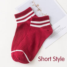 Load image into Gallery viewer, Funny Cute Cotton Crew Socks Women Fashion Colorful  Retro Long Socks New Year Christmas Gifts For Men And Women
