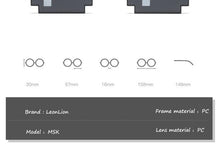 Load image into Gallery viewer, Funny Mosaic Sunglasses For Women New Elegant Vintage Small Frame Glasses For Lady New Retro Shape Metal Design Sunglasses, Men Women Glass 8 Bit Pixel Mosaic Glasses Photo Props Unisex Sunglass
