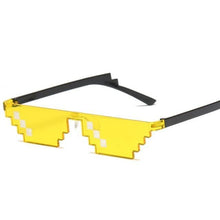 Load image into Gallery viewer, Funny Mosaic Sunglasses For Women New Elegant Vintage Small Frame Glasses For Lady New Retro Shape Metal Design Sunglasses, Men Women Glass 8 Bit Pixel Mosaic Glasses Photo Props Unisex Sunglass
