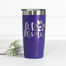 Load image into Gallery viewer, Fur Mama 20 oz Engraved Tumbler
