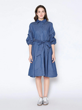 Load image into Gallery viewer, Gracia Cotton Denim Dress
