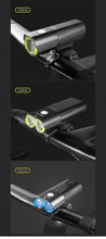 Load image into Gallery viewer, GACIRON 400-1800 Lumens Bicycle Front Light USB Rechargeable Cycling Headlight Flashlight MTB Road Bike Waterproof LED Head Lamp
