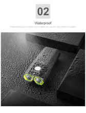 Load image into Gallery viewer, GACIRON 400-1800 Lumens Bicycle Front Light USB Rechargeable Cycling Headlight Flashlight MTB Road Bike Waterproof LED Head Lamp
