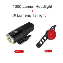 Load image into Gallery viewer, GACIRON 400-1800 Lumens Bicycle Front Light USB Rechargeable Cycling Headlight Flashlight MTB Road Bike Waterproof LED Head Lamp
