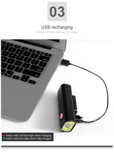 Load image into Gallery viewer, GACIRON 400-1800 Lumens Bicycle Front Light USB Rechargeable Cycling Headlight Flashlight MTB Road Bike Waterproof LED Head Lamp

