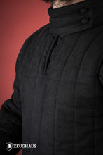 Load image into Gallery viewer, Gambeson 13th Cent. Black
