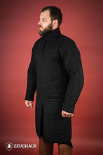Load image into Gallery viewer, Gambeson 13th Cent. Black
