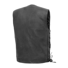 Load image into Gallery viewer, Gambler Men's Motorcycle Leather Vest
